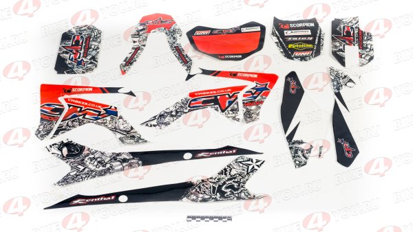 Motoland CRF 125 наклейки