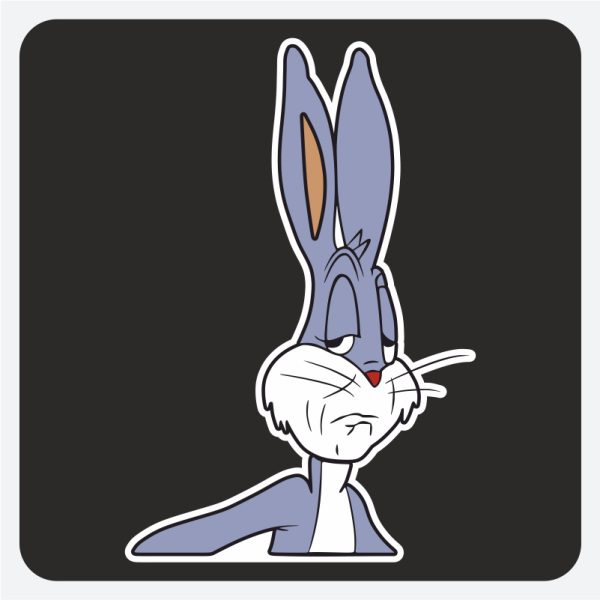 Багз Банни автонаклейка