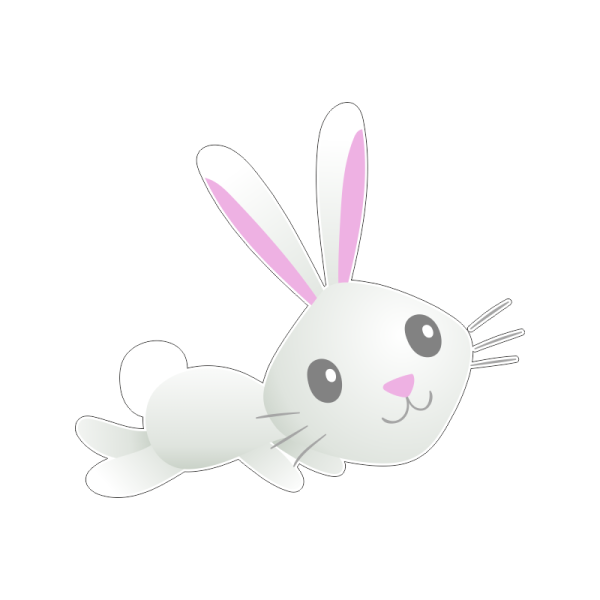 Наклейки "зайцы"