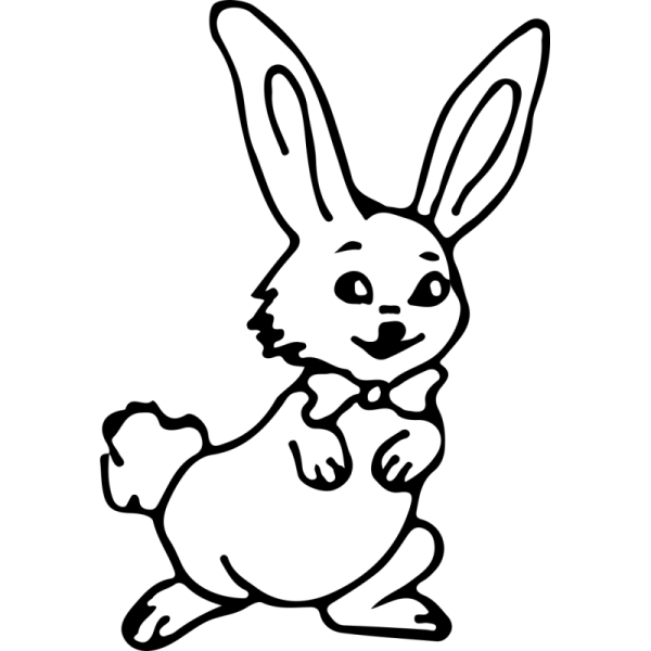 Наклейки на авто заяц