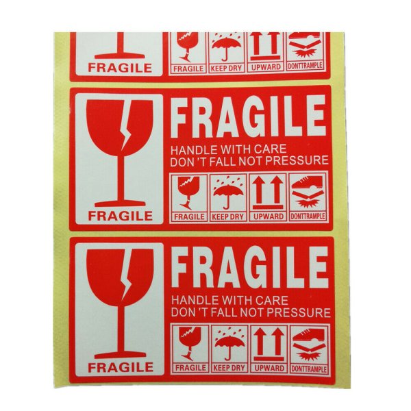 Этикетка fragile