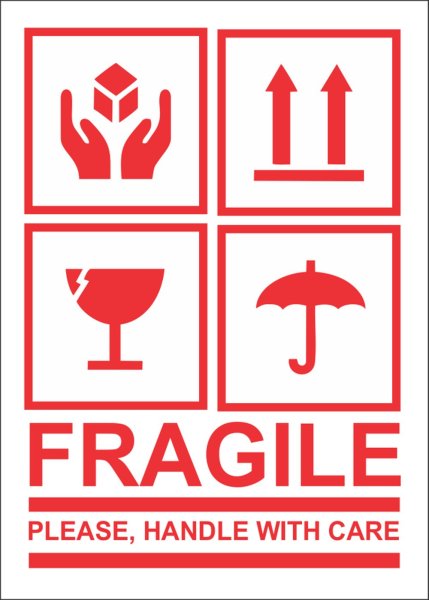 Fragile упаковка