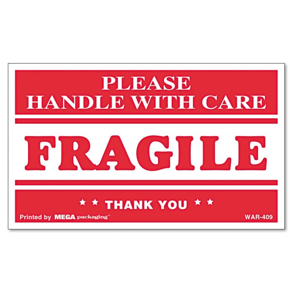 Этикетка fragile