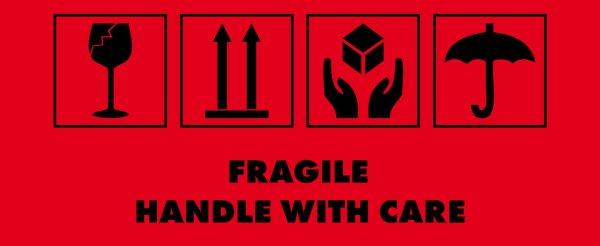 Пометка хрупкое