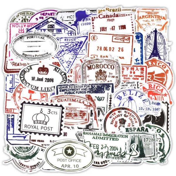 Этикетки почтовые Стикеры