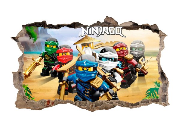 LEGO Ninjago наклейки