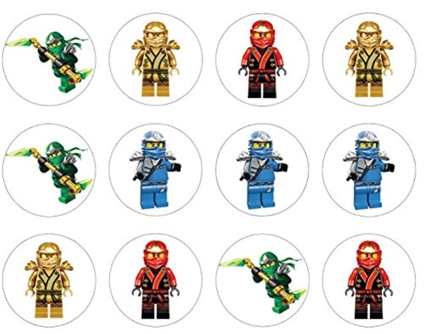 Ниндзяго топперы для торта