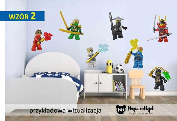 Лего наклейки