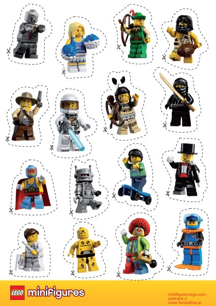 Лего Ниндзяго в круге