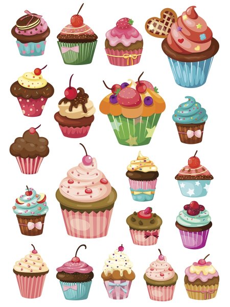 Стикеры сладости