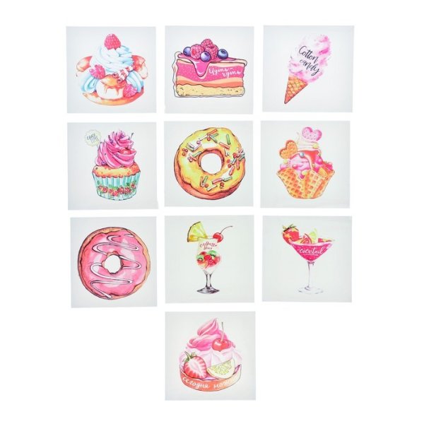 Этикетка детские сладости