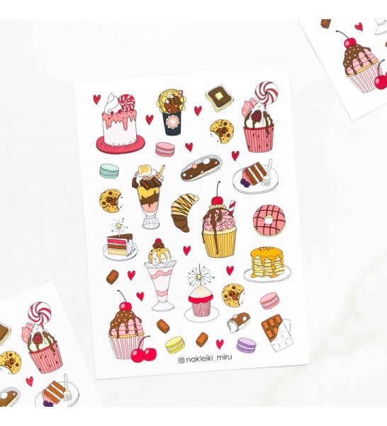 Стикер "вкусняшки"