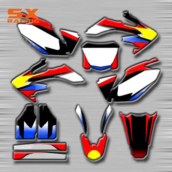 Honda crf450x наклейки