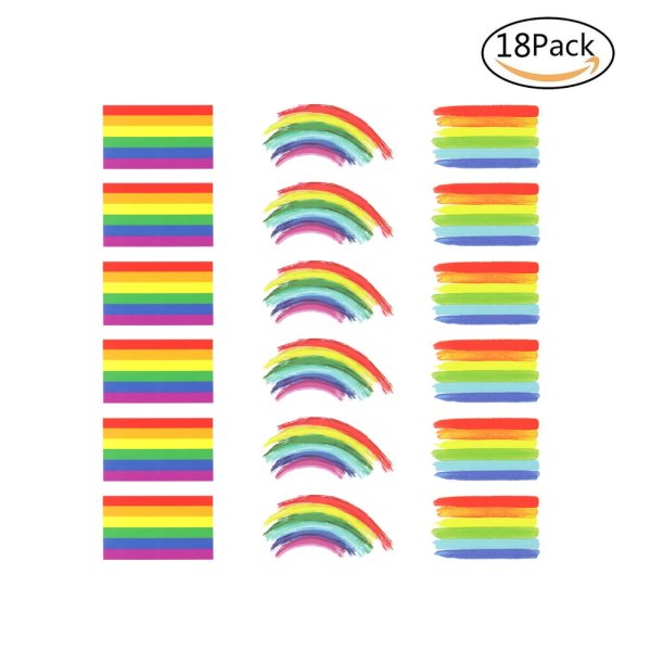 Милые радужные Стикеры
