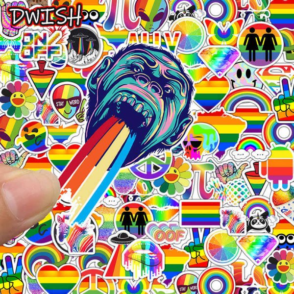 Радужные Стикеры