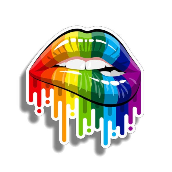 Радужные Стикеры