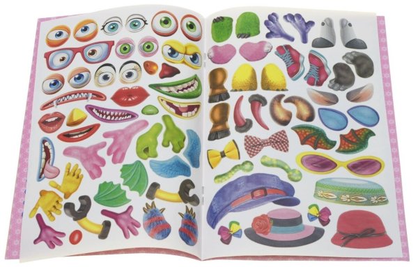 Книжка с наклейками "чудики. Пират"