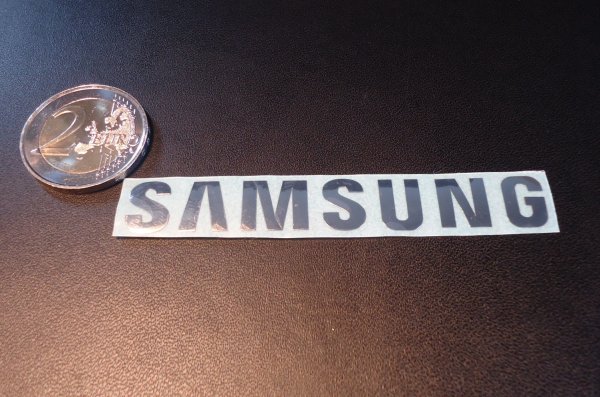 Наклейка логотип Samsung