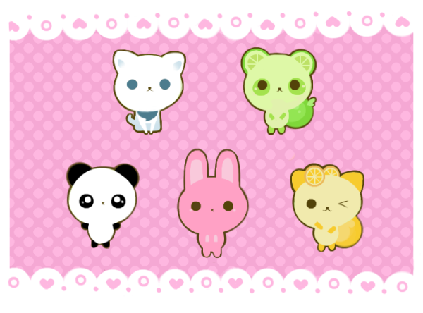 Квайные маленькие животные