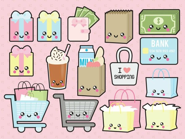 Милые наклейки печатать