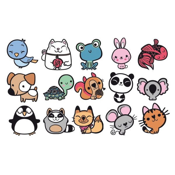 Кавайные Стикеры