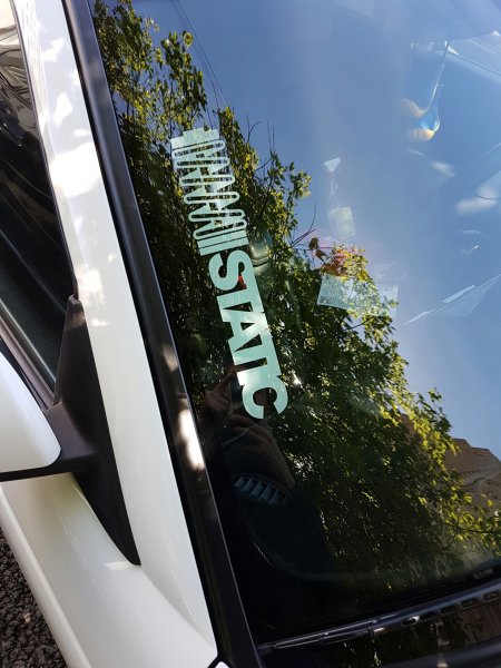 Наклейка Low static