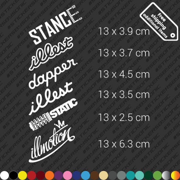 Переливающаяся наклейка на машину