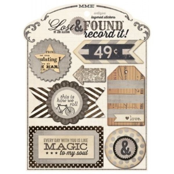 Скрапбукинг наклейки