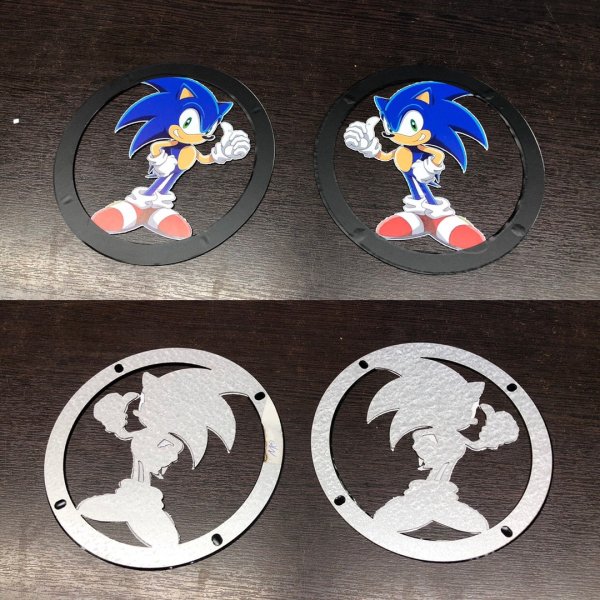 Наклейки Соника