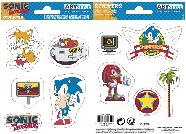 Наклейки Sonic кольцо