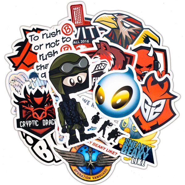 Наклейки из игр