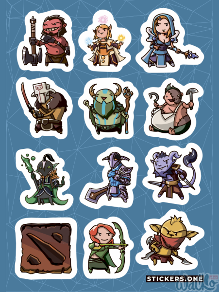 Стикеры по играм