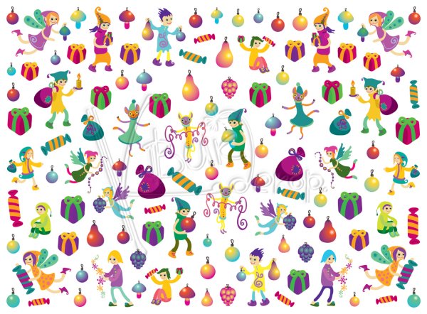 Новогодние Стикеры из игр