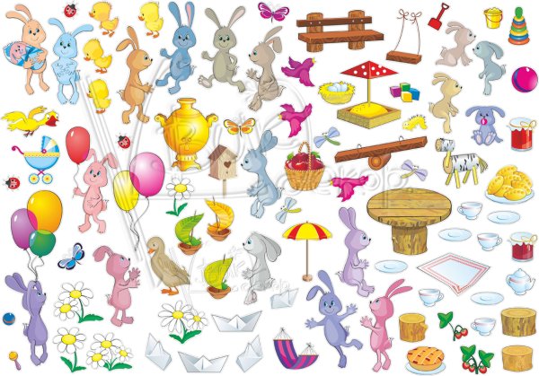 Игры с наклейками