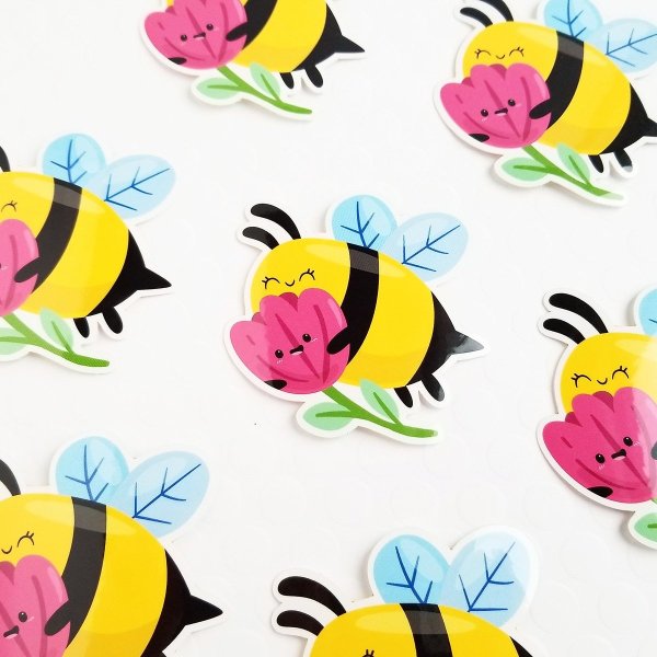 Набор украшений на скотче пчелки