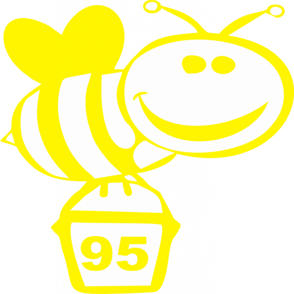 Наклейки "пчёлы"