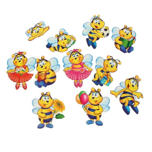 Печать с пчелой