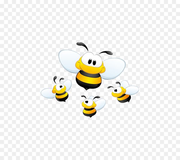 Пчелки для печати