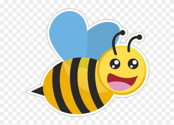 Пчелки для вафельной печати