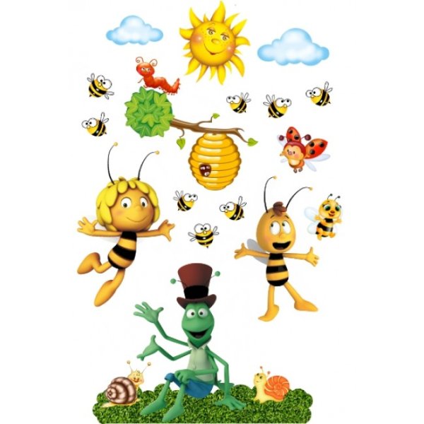 Набор украшений на скотче пчелки