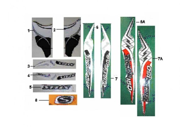 Stels Tactic 50 декали