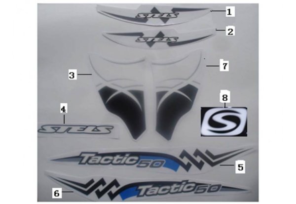 Наклейки для квадроцикла стелс гепард 650