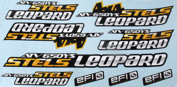 Наклейки набор stels Tactic 50