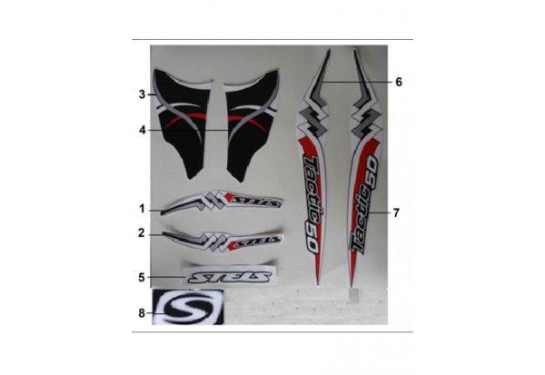 Наклейки stels Viking 600