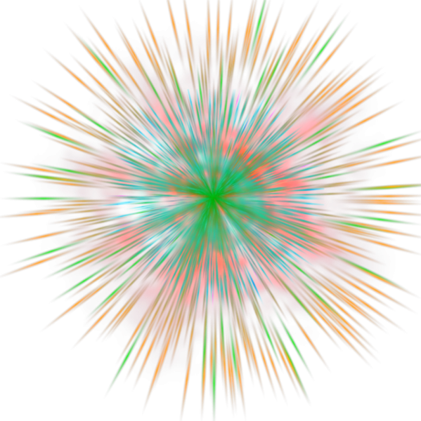 Стикер фейерверк