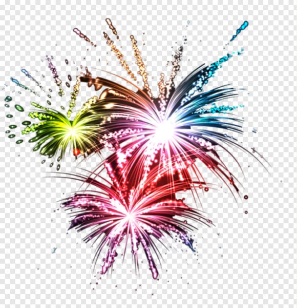 Фейерверк стилизованный