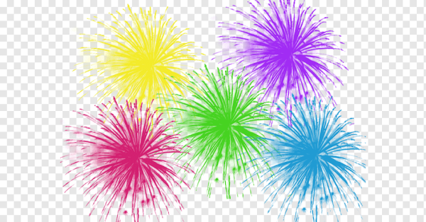 Нарисовать фейерверк