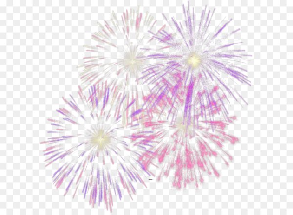 Салют на белом фоне