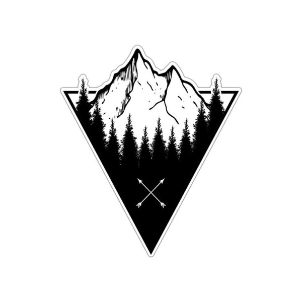 Стикеры горы