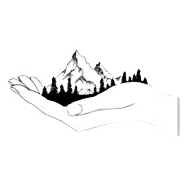 Этикетка горы